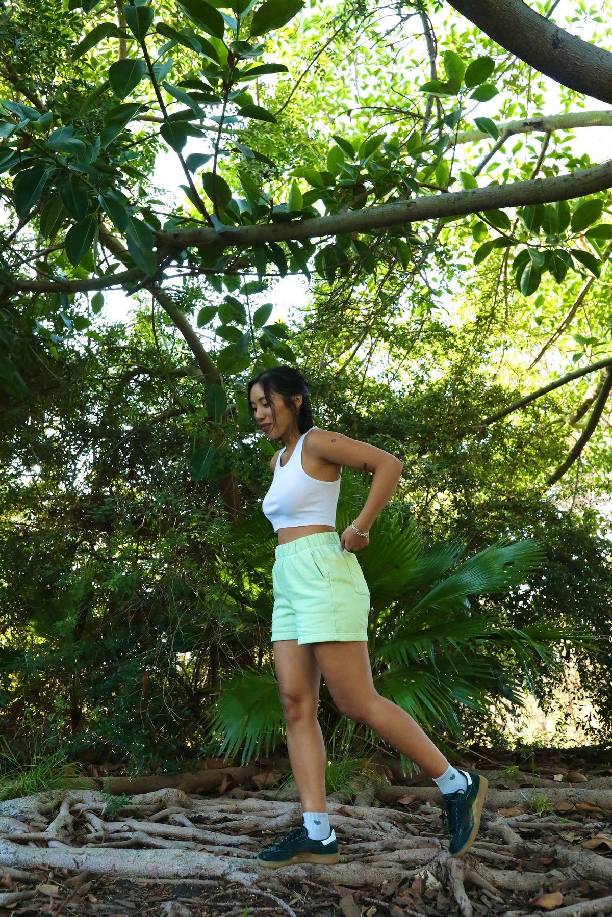 Pistachio Sweatshorts
