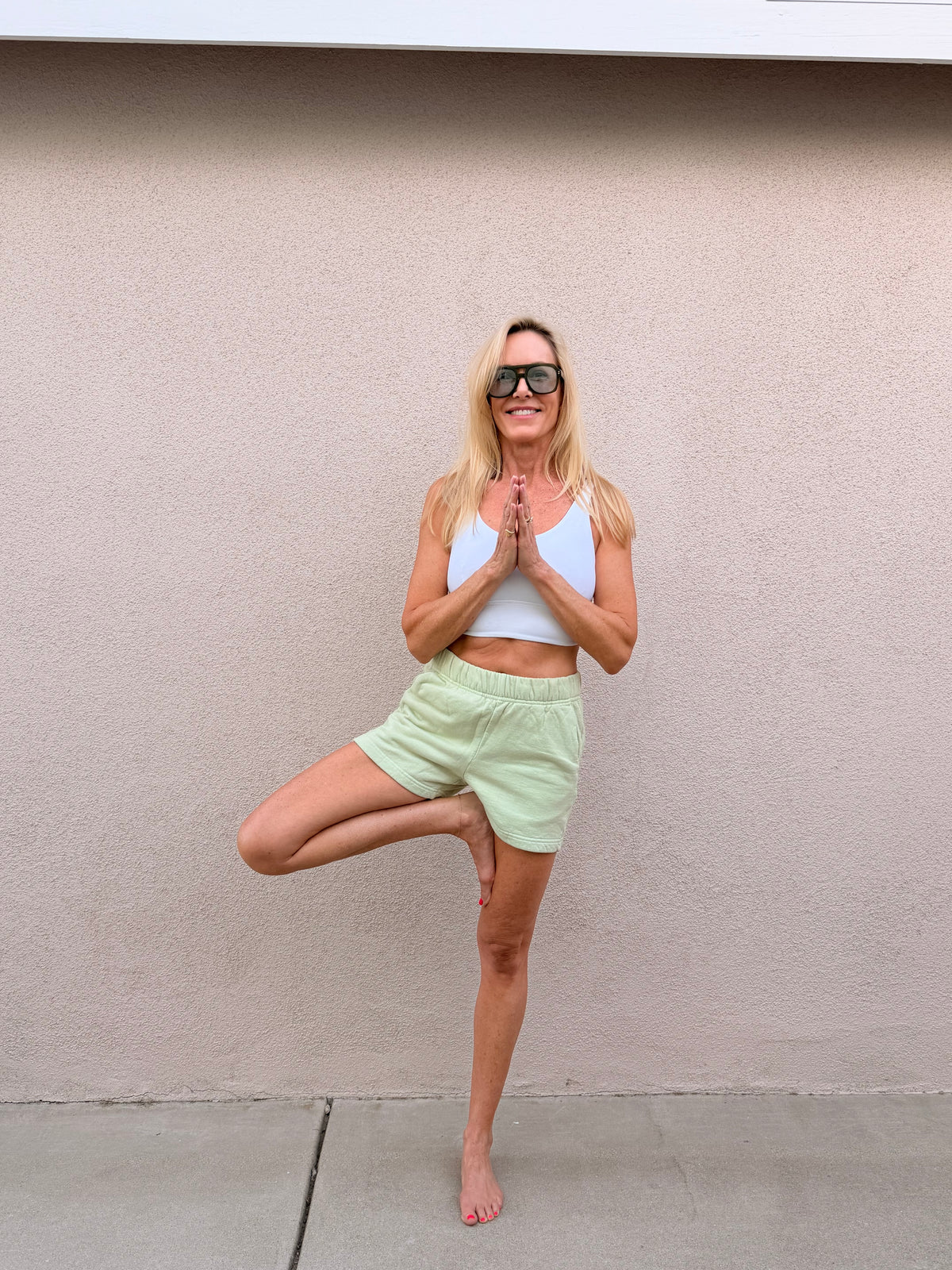 Pistachio Sweatshorts